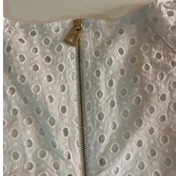 Sail To Sable White Eyelet Short sleeve top Size M - Picture 9 of 11